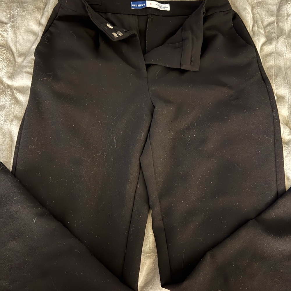 Old Navy Women's Classic Black Straight Leg Pants